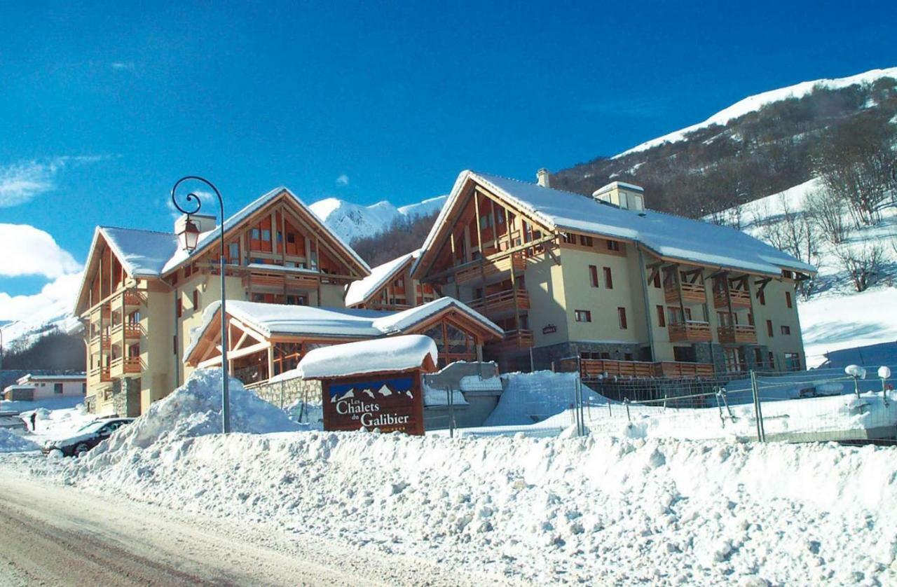 Les Chalets Du Galibier II Valloire Exteriör bild