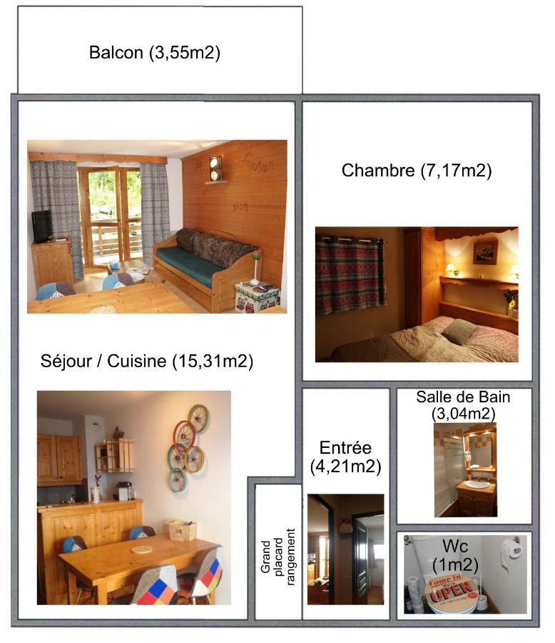 Les Chalets Du Galibier II Valloire Exteriör bild